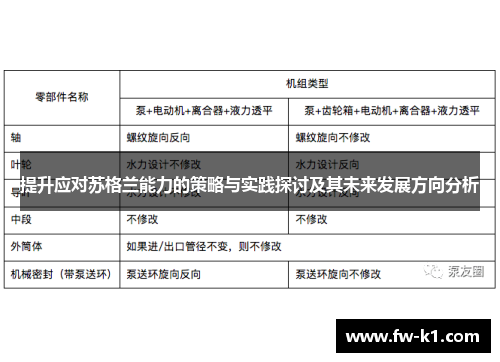 提升应对苏格兰能力的策略与实践探讨及其未来发展方向分析